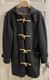 Polo Ralph Lauren Toggle Coat Mens Small Gray Wool Duffle Hooded Vintage 80s 90s
