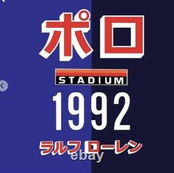 Polo Ralph Lauren Tokyo Stadium Jacket NWT vtg plate paper 1992 japan 2XL XXL