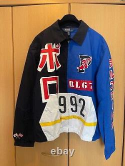 Polo Ralph Lauren Tokyo Stadium Jacket NWT vtg plate paper 1992 japan XL