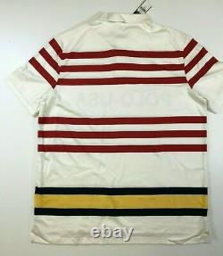 Polo Ralph Lauren VTG Retro CP 93 Sailing Colorblocked Shirt Stadium Snow Beach