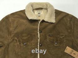 Polo Ralph Lauren VTG Retro Corduroy Sherpa Shearling Fleece Line Trucker Jacket