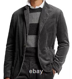 Polo Ralph Lauren VTG Retro Corduroy Suit Jacket Blazer Gentleman Businessman