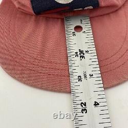 Polo Ralph Lauren Vintage 1990's CP RL-93 Faded Red/Pink Baseball Cap Size Small