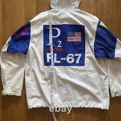 Polo Ralph Lauren Vintage 1990's CP RL-93 Windbreaker Jacket Size S