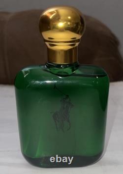 Polo Ralph Lauren Vintage 4.0 fl. Oz Cologne for Men Green Bottle