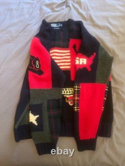 Polo Ralph Lauren Vintage 9/11 Memorial Sweater XL Rare