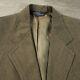 Polo Ralph Lauren Vintage Blazer Men's 44r Three Button Single Vented Made Uas
