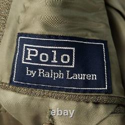 Polo Ralph Lauren Vintage Blazer Men's 44R Three Button Single Vented Made UAS