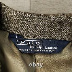 Polo Ralph Lauren Vintage Blazer Men's 44R Three Button Single Vented Made UAS