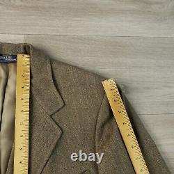 Polo Ralph Lauren Vintage Blazer Men's 44R Three Button Single Vented Made UAS