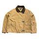 Polo Ralph Lauren Vintage Duck Canvas Fireman Buckle Chore Jacket Cord Collar Xl
