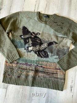 Polo Ralph Lauren Vintage Duck Sweater Size S RRL