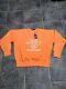 Polo Ralph Lauren Vintage Long Sleeve Fleece Logo Sweatshirt Large Orange