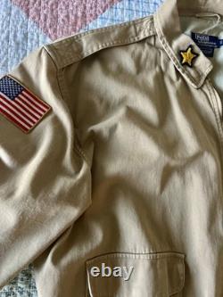 Polo Ralph Lauren Vintage Men Flight Jacket XL