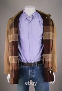 Polo Ralph Lauren Vintage Reversible Wool-Alpaca-Cotton Barn Coat Jacket L