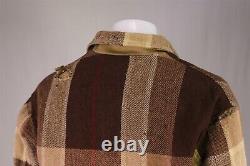 Polo Ralph Lauren Vintage Reversible Wool-Alpaca-Cotton Barn Coat Jacket L