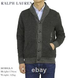 Polo Ralph Lauren Vintage Shawl Button Down Sweatshirt Cardigan - 2 colors