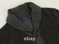 Polo Ralph Lauren Vintage Shawl Button Down Sweatshirt Cardigan - 2 colors