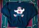Polo Ralph Lauren Vintage Sit Down Usa Flag Bear Knit Sweater Stadium Rare L