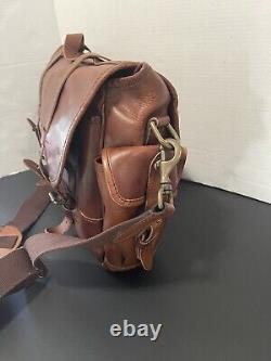 Polo Ralph Lauren Vintage Tan Leather Bag Messenger Bag