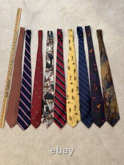 Polo Ralph Lauren Vintage Tie Lot, Silk, Wool, Preppy Americana / Ivy Style