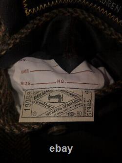 Polo Ralph Lauren Vintage USA Wool Tweed Jacket Mens Sz 40 RARE