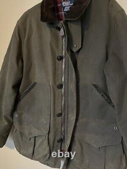 Polo Ralph Lauren Vintage Waxed Cotton Jacket Men's Sz L