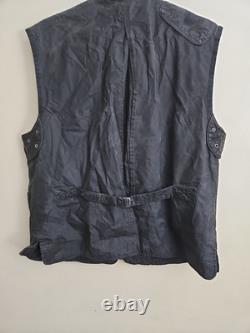 Polo Ralph Lauren Vntg multipocket Blk vest Men size L fishing Hunting Outdoors
