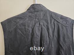 Polo Ralph Lauren Vntg multipocket Blk vest Men size L fishing Hunting Outdoors