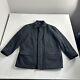 Polo Ralph Lauren Wool Jacket Men Size Large Pea Coat Military Vintage Gray
