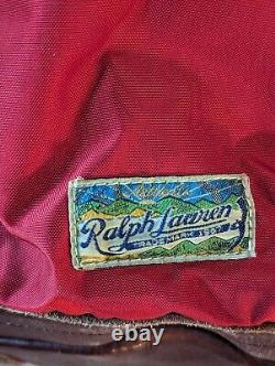 Polo Ralph Lauren Yosemite Nylon Utility Backpack Men's vintage Leather