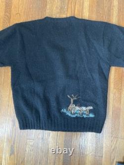 Polo Ralph Lauren vintage equestrian sweater 80s