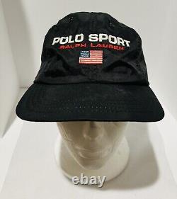 Polo Sport Ralph Lauren 90s Vintage Cap Nylon One Size Fits All RN41381