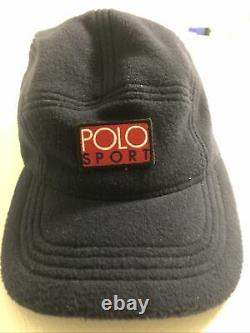 Polo Sport Ralph Lauren Flag Mesh Cap Usa Wing 1992 Nwt Beat Vtg Vintage Navy