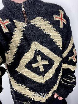 Polo Sport Ralph Lauren X-Large Southwestern Sweater Cowichan RRL Aztec XxL VtG