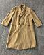 Polo University Club Ralph Lauren Trench Coat Men Camel Double Breasted Vintage