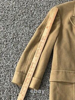 Polo University Club Ralph Lauren Trench Coat Men Camel Double Breasted Vintage