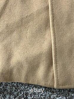 Polo University Club Ralph Lauren Trench Coat Men Camel Double Breasted Vintage