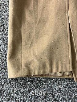 Polo University Club Ralph Lauren Trench Coat Men Camel Double Breasted Vintage