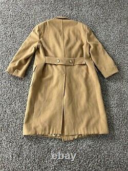 Polo University Club Ralph Lauren Trench Coat Men Camel Double Breasted Vintage
