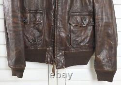 RALPH LAUREN POLO NWT $1195 Mens Vintage Leather Shearling Jacket Top Size XL