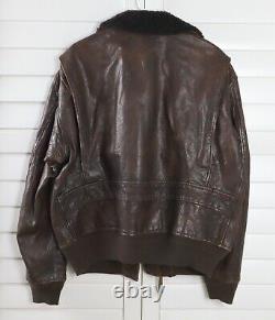 RALPH LAUREN POLO NWT $1195 Mens Vintage Leather Shearling Jacket Top Size XL