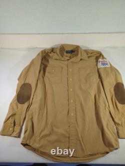 RARE Polo Ralph Lauren River Guide Sportsman Dungaree Workshirt Med VINTAGE