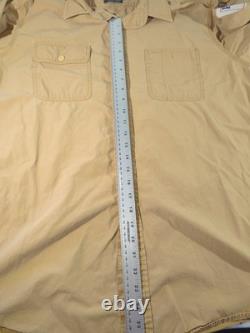 RARE Polo Ralph Lauren River Guide Sportsman Dungaree Workshirt Med VINTAGE