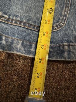 RARE Vintage 80s Polo Ralph Lauren Denim Chore Jacket Size L