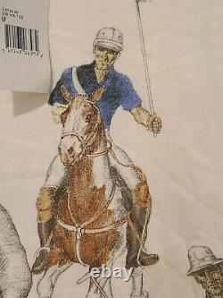 RARE Vintage 90's Polo Ralph Lauren The 5 Horsemen T-shirt NWT Size M