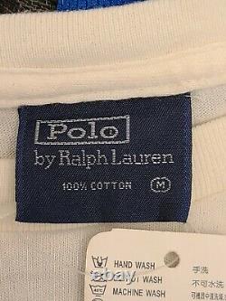 RARE Vintage 90's Polo Ralph Lauren The 5 Horsemen T-shirt NWT Size M