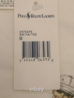 RARE Vintage 90's Polo Ralph Lauren The 5 Horsemen T-shirt NWT Size M