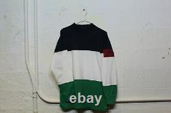 RARE Vintage Polo Ralph Lauren Cp Rl 93 92 Colorblock Longsleeve Sz Mens L