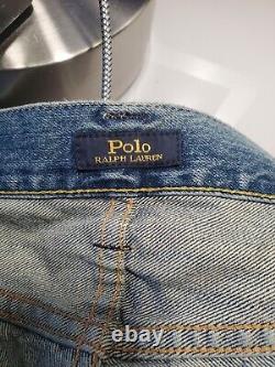 RARE Vintage Polo Ralph Lauren Distressed Patchwork Jeans? 32x32